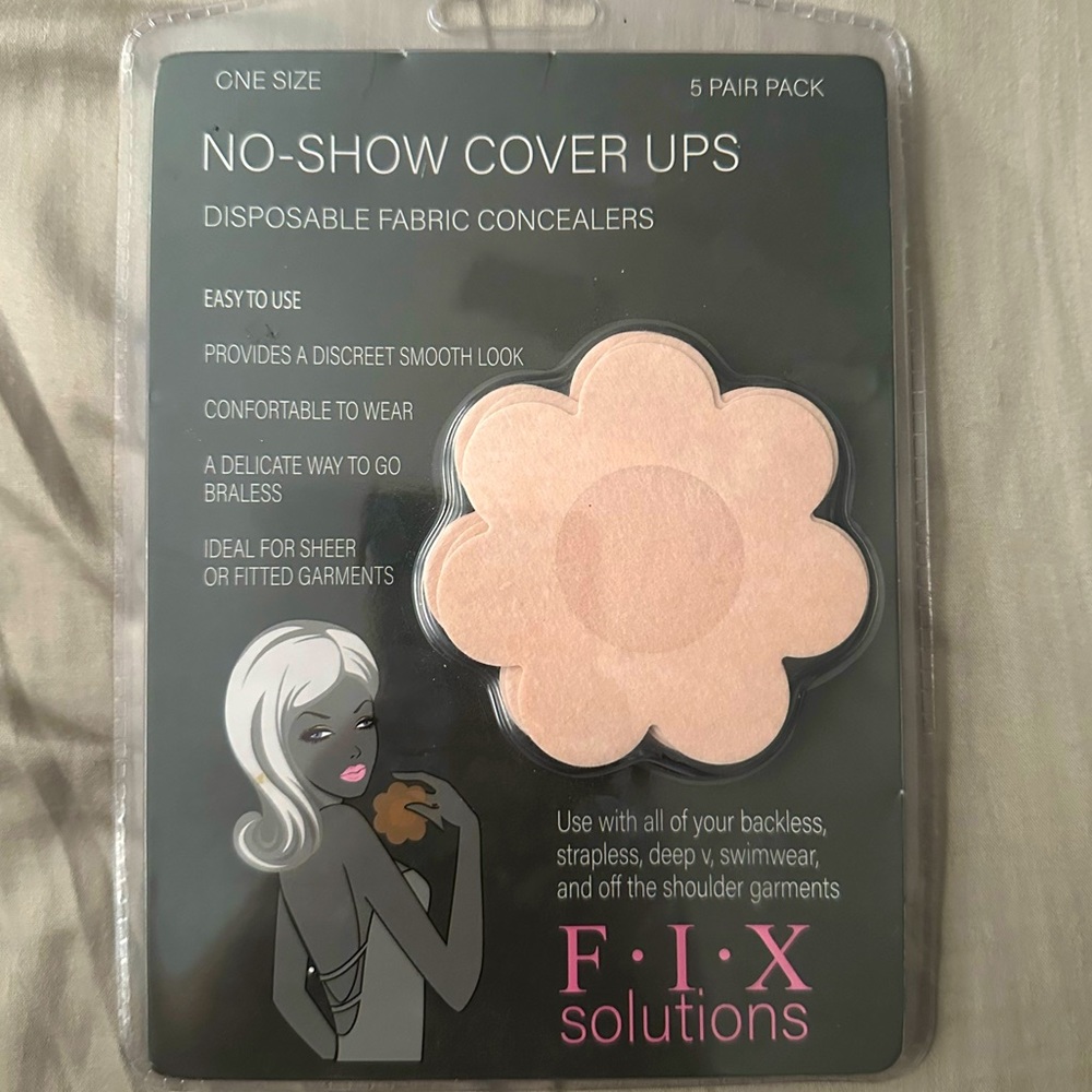 Nude no show cover ups One size ! 5 pairs